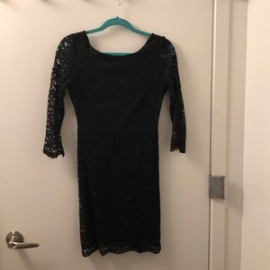 Black forever 21 lace dress